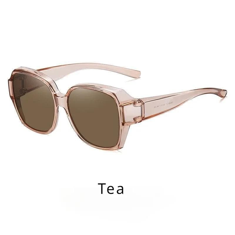 Vintage Anti-UV Sunglasses for Men Women Unisex Over Prescription Eyewear Outdoor Travel Sports Sun Glasses