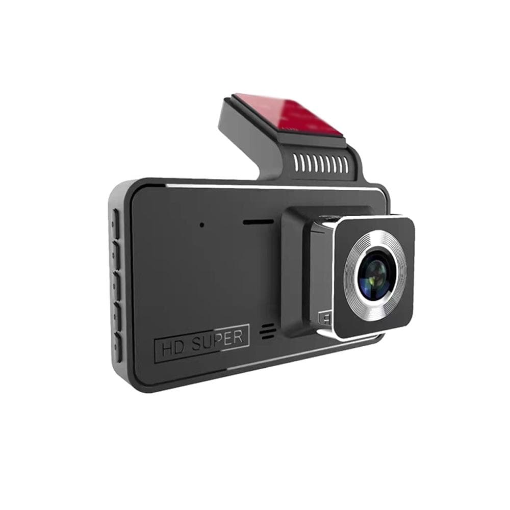 1080P DVR Dash Camera 4 Inch Car Dashcam Driving Recorder 150degrees Wide Angle Support Night-Vision Loop Front Recording black