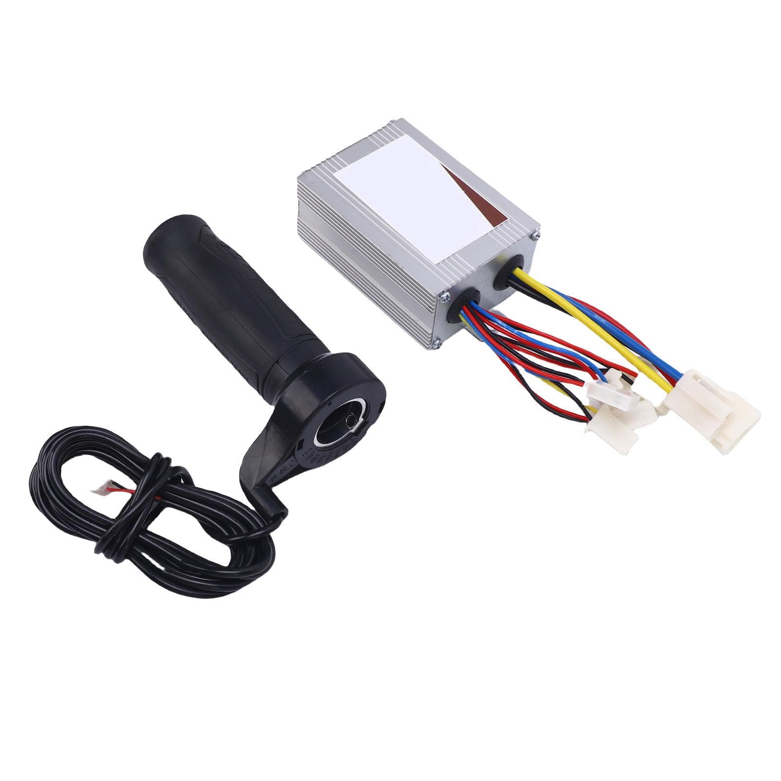 Electric Motor Controller with Throttle Grip 24V 800W High Efficiency Aluminum Alloy for Electric