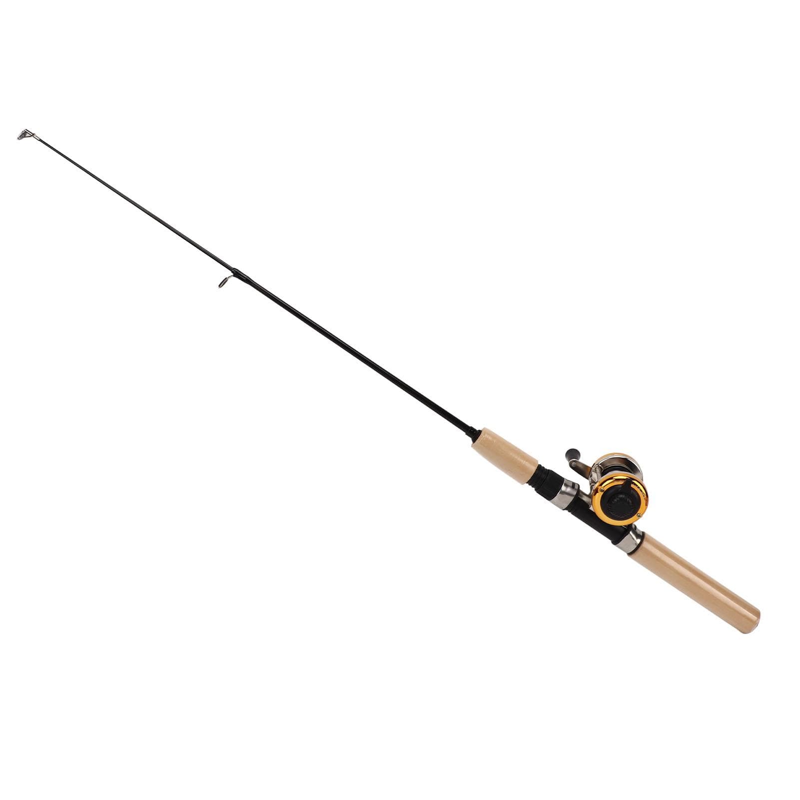 Ice Fishing Gear Set Ultralight Portable Complete Ice Fishing Rod with Jigs for Adult