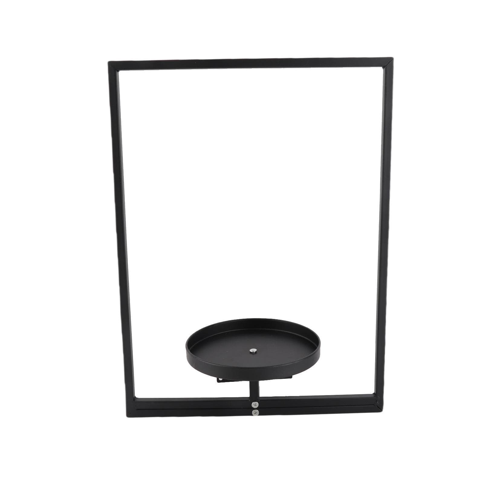 2pcs Wall Mounted Flower Pot Rack Picture Frame Wall Planter Holder Modern Decorative Flower