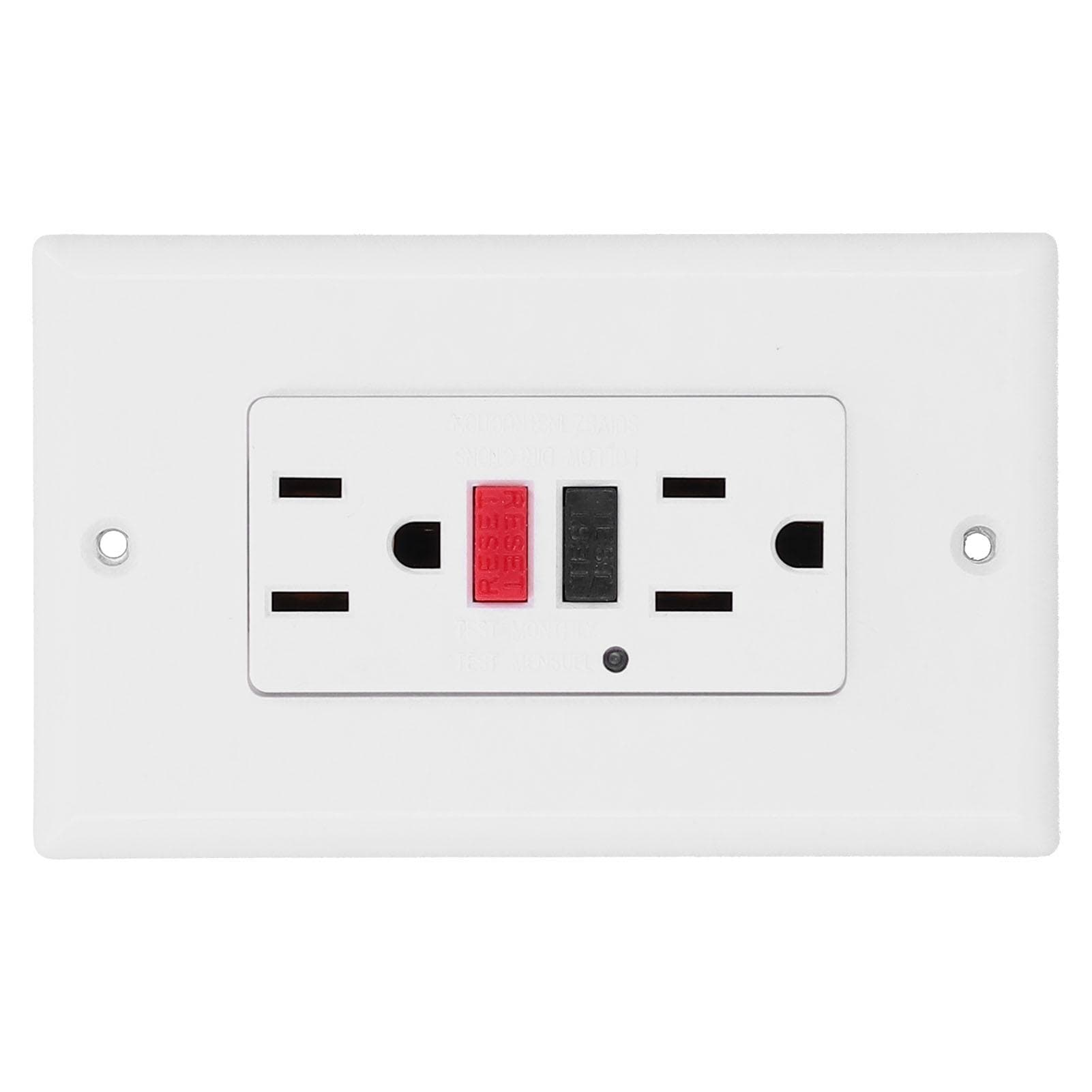Wall Outlet American GFCI Smart Ground Fault Leakage Protection Socket Switch AC120V LD?3003