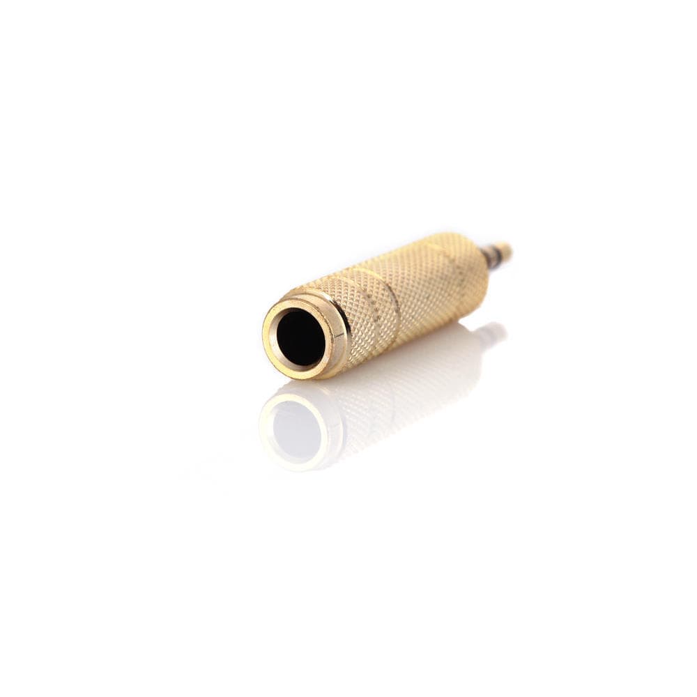 Audio Jack Adapter Convertor Stereo Plug Socket for Electric Guitars Microphone Headphone 3.5mm