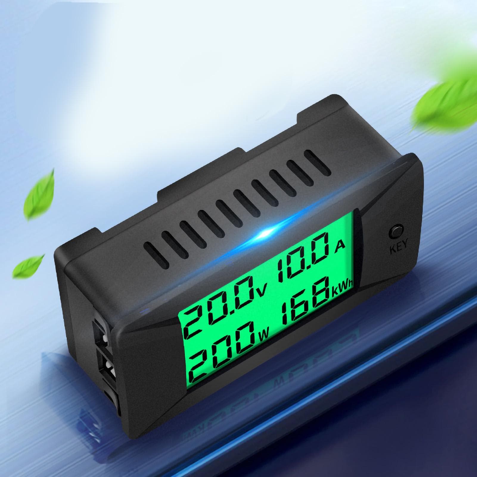 DC Digital Display Current Voltage Meter Voltmeter Ammeter 0?300V 50A Power Energy Consumption Test