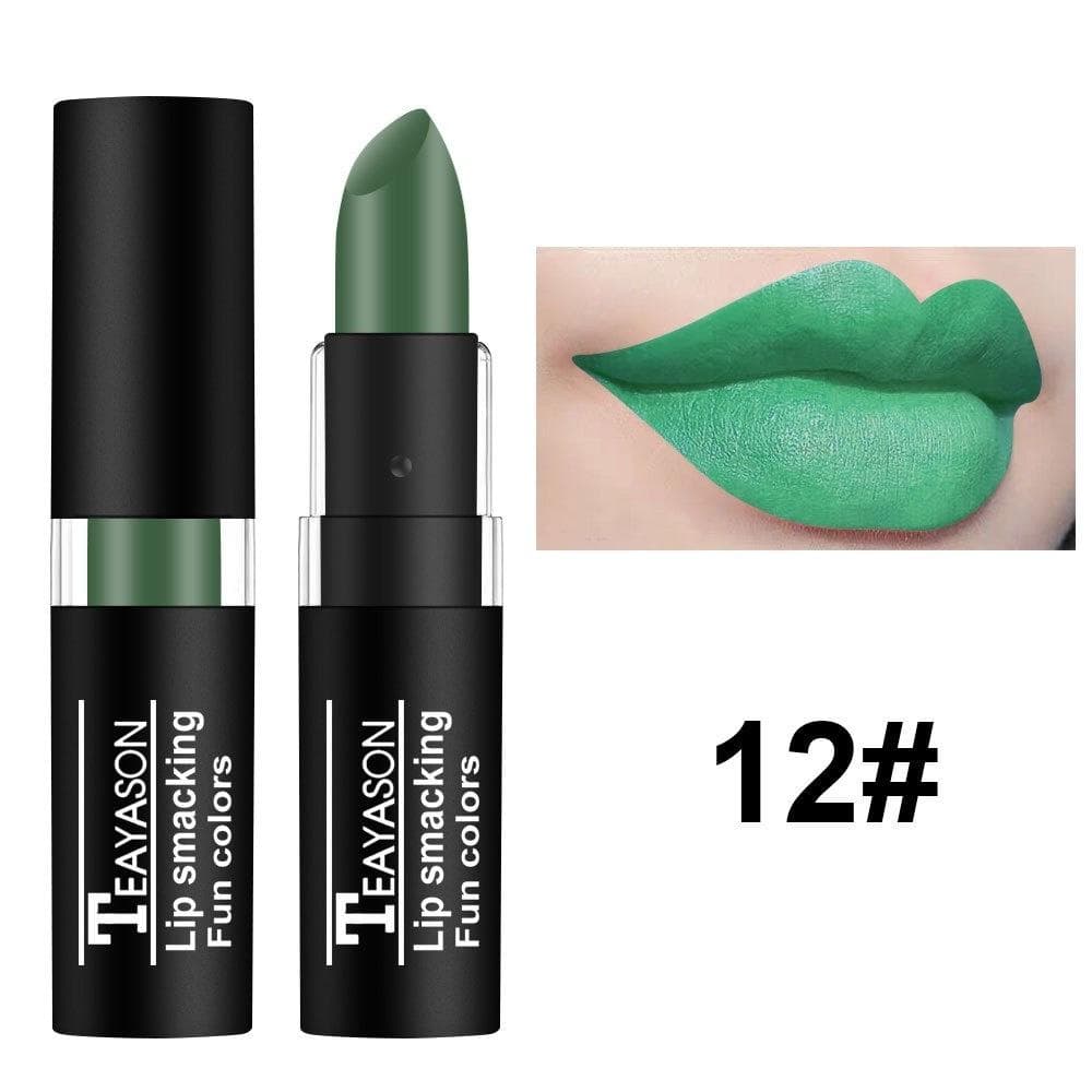 Waterproof Velvet Matte Long Lasting Pigmented Nude Lipstick Luxury Party Lips Makeup Cosmetics 12