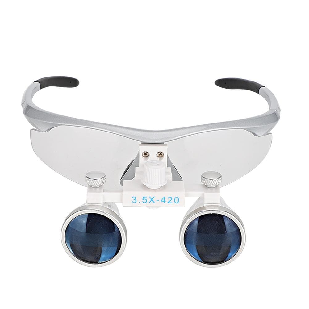 3.5X Head Wearing Dental Loupe Magnifier Adjustable Dentist Surgical Loupes