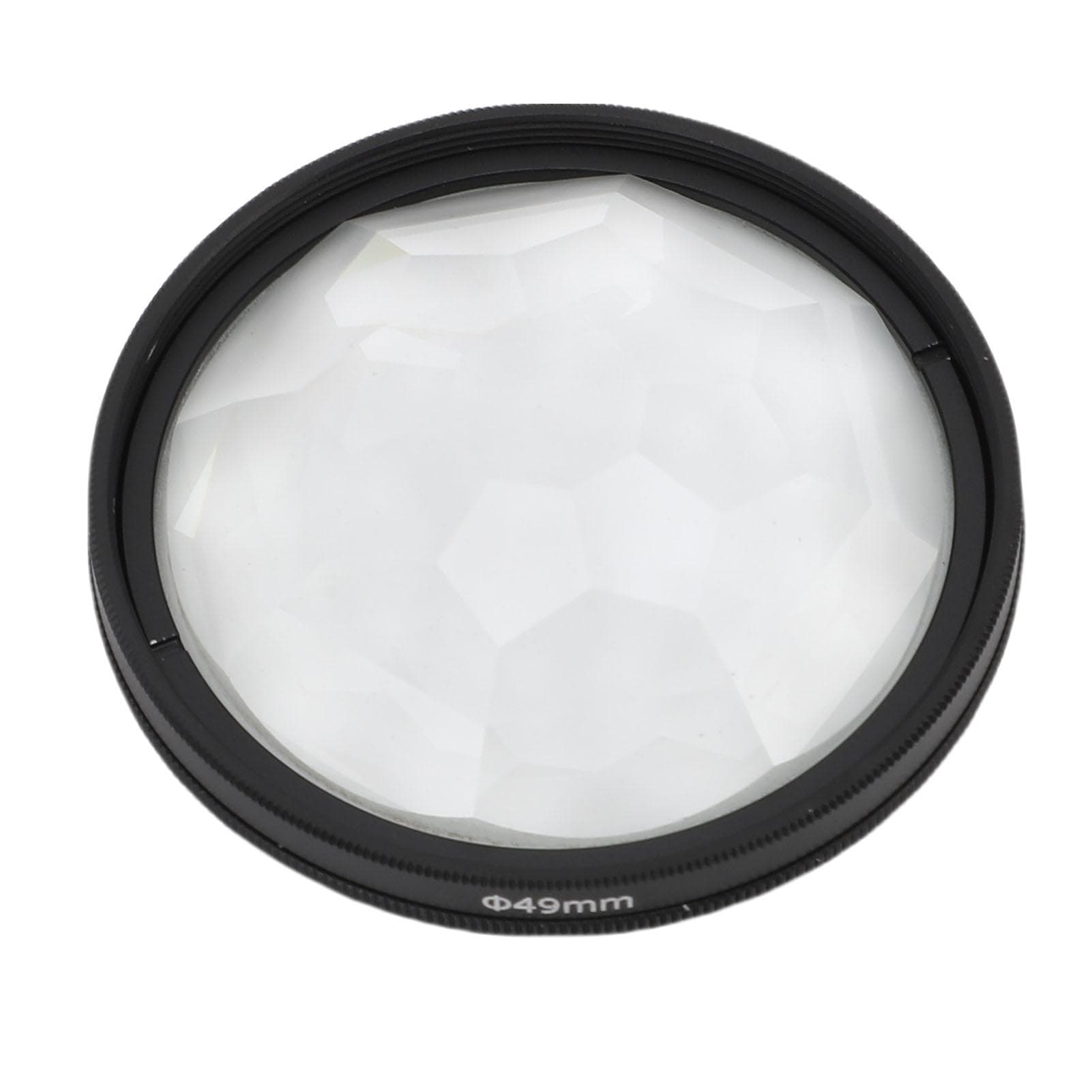 49mm Kaleidoscope Prism Lens Filter Optical Glass Camera Special Effect Filter for DSLR Mirrorless