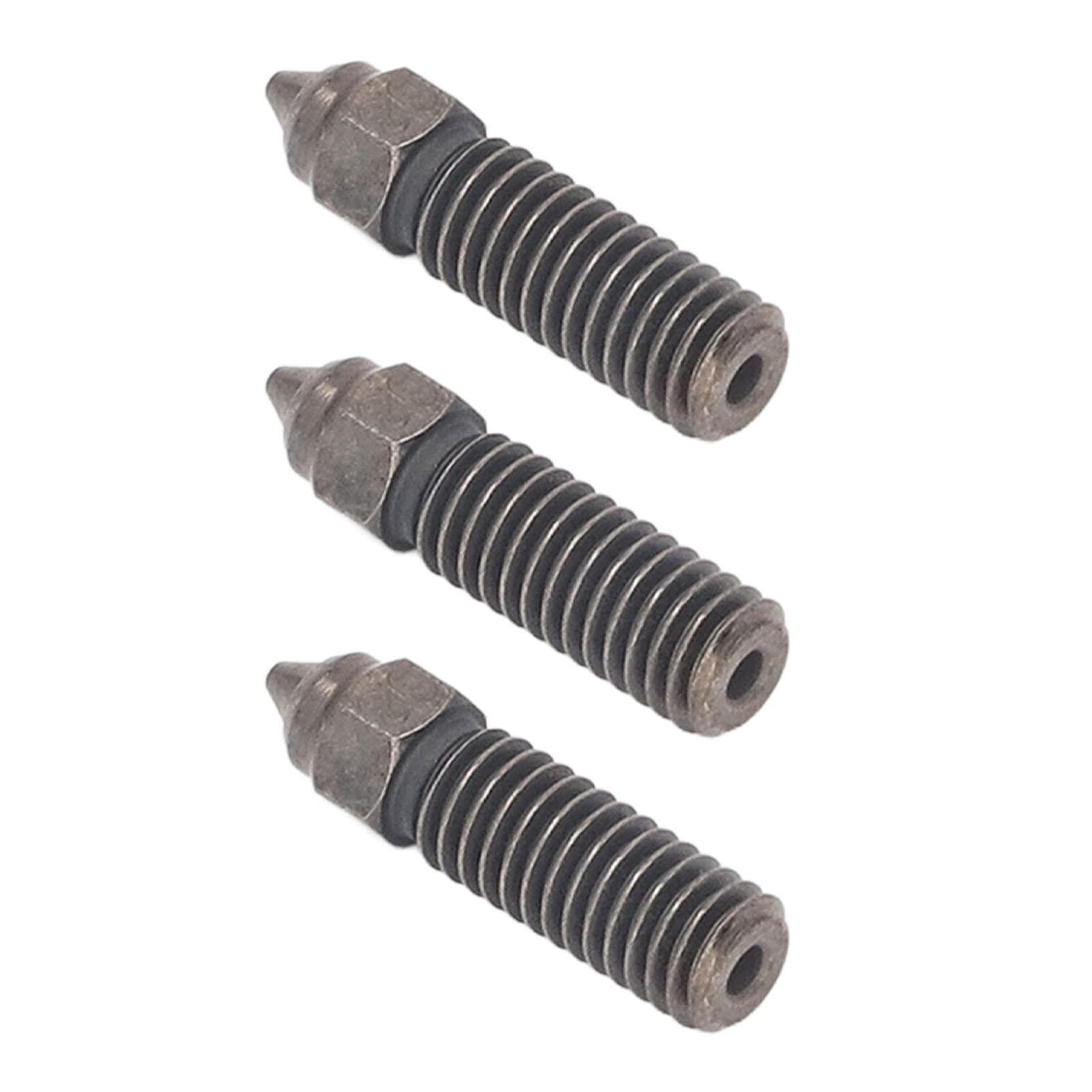 3PCS Hardened Steel Nozzles High Flow Nozzle Kit 3D Printer Extruder Nozzle for Sovol Sv06 Plus