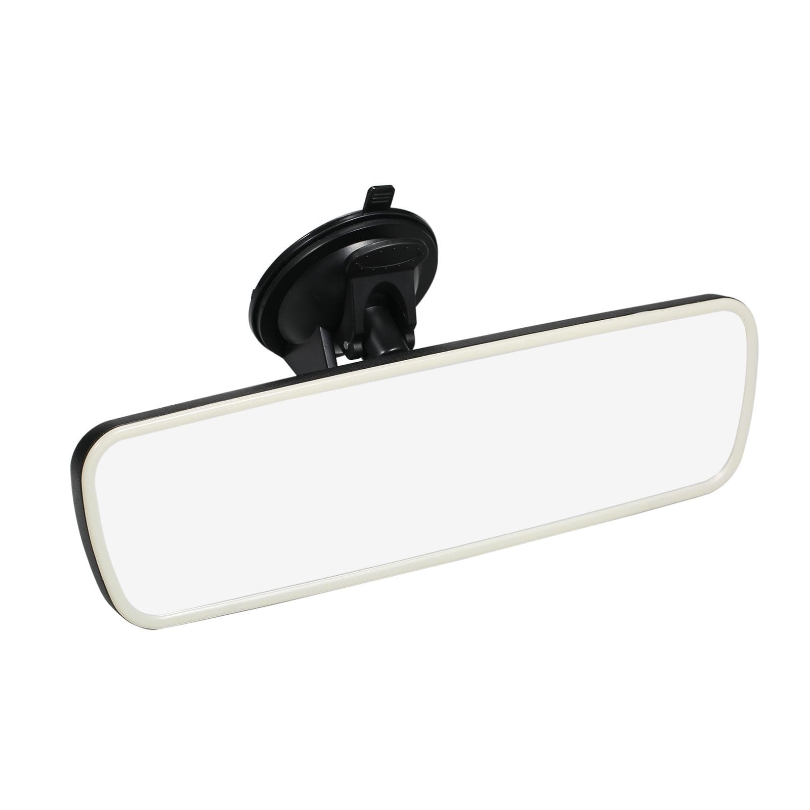 Rear View Mirror Suction Cup Rearview Mirror Wide Angle Rear View Mirror for Cars Vehicles SUVs beige