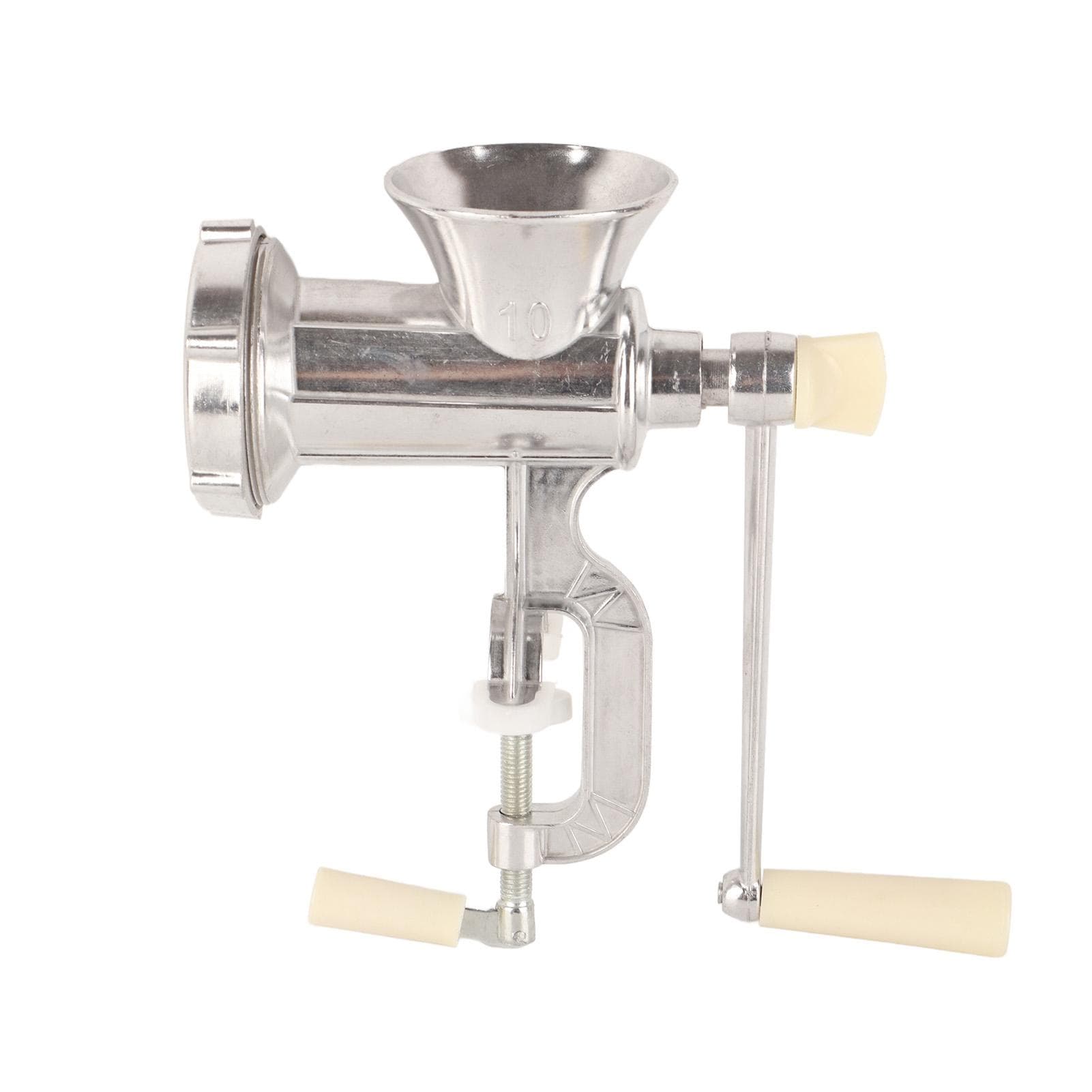 Household Manual Meat Grinder Hand Crank Meat Vegetable Mincer Grinding Machine Kitchen Tool White