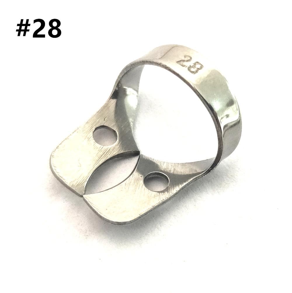 1 piece Most Popular Dental Restoration Rubber Dam Clamps Rubber Barrier Clip Stainless Steel Material 1 piece Code 28