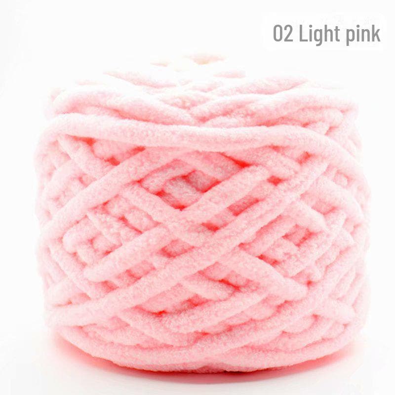 Ice Wool Thick Knitting Yarn for Blankets, Slippers, Neck Warmers, and Scarves