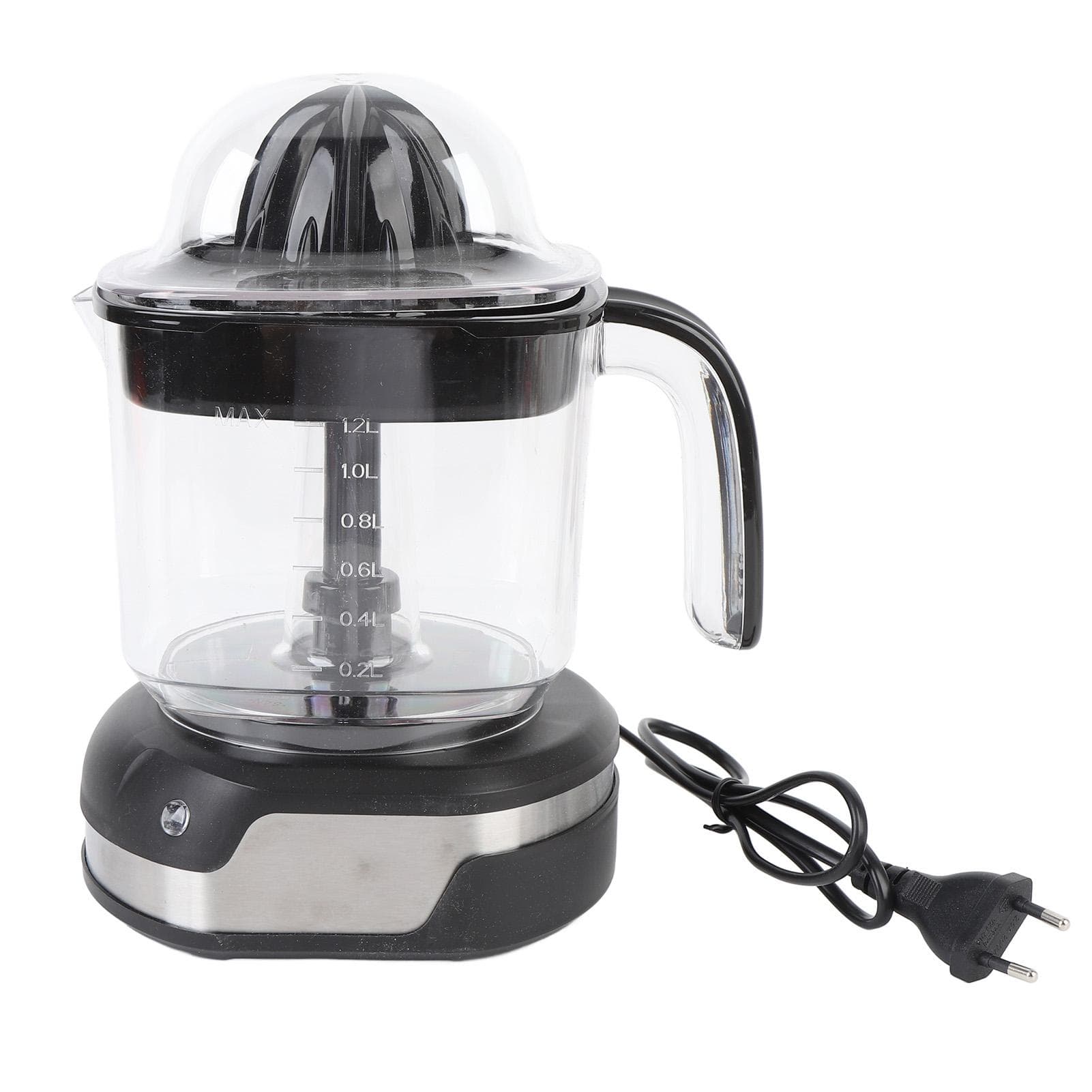 1.2L Electric Orange Juicer Automatic Portable Citrus Juicer Machine for Home Kitchen Dishwasher L(for 6.5-9kg)