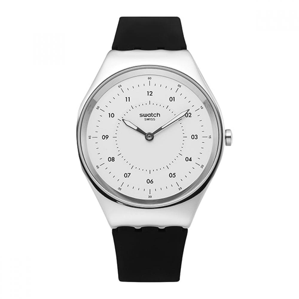 SWatch Syxs100 Skin Skinnoirirron Public Urethane Watch SYXS100