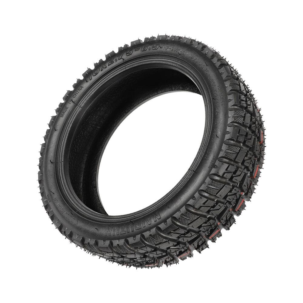 10x2.75-6.5 Tubeless Tire 10 Inch Off-Road Vacuum Tire Electric Scooter Tyre Replacement black