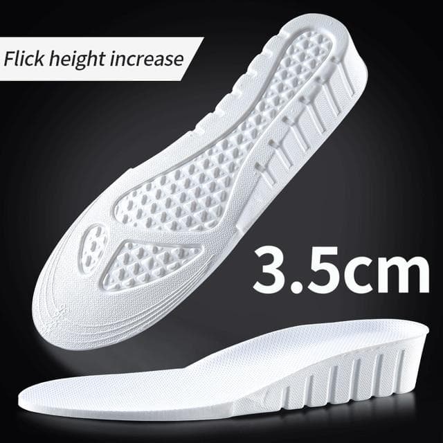2022 Invisiable Height Increase Insoles for Feet Breathable Elevator Height Increase Templates Insoles for Women Men Shoes Pads EU41-42(260mm)