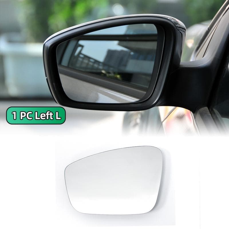 For VW Polo V 6R 6C 2009-2017 Car Left Right Rearview Side Wing Mirror Glass Heated Durable Exterior Part Wide Angle Rear View