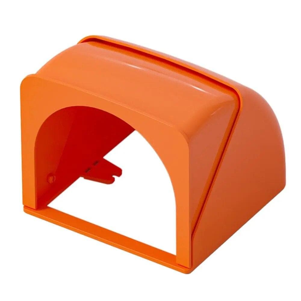 Outdoor Socket Protective Cover Bathroom Electric Plug Waterproof Cover Power Outlet Rainproof Box Electrical Supplies orange