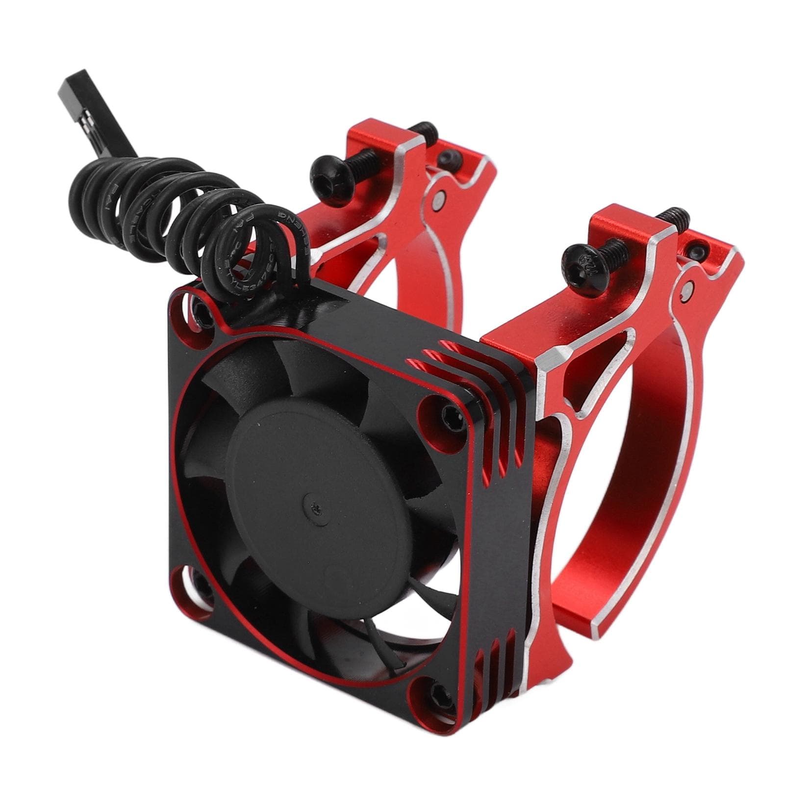 40mm Motor Cooling Fan Aluminum Alloy Fan with Bracket for Remote Control Model Car 40?42mm