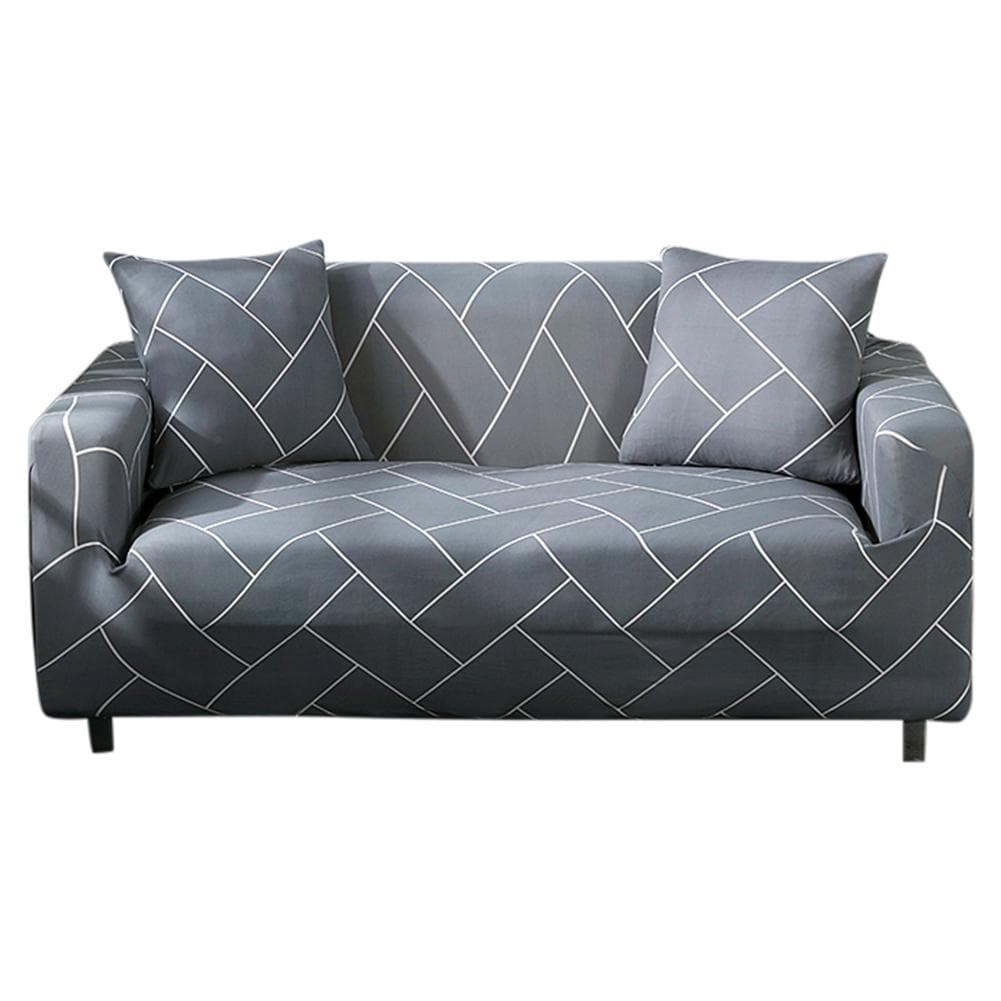 Waterproof Elastic Dustproof Slipcover Sofa Cover Cushion Protector (For Loveseat)