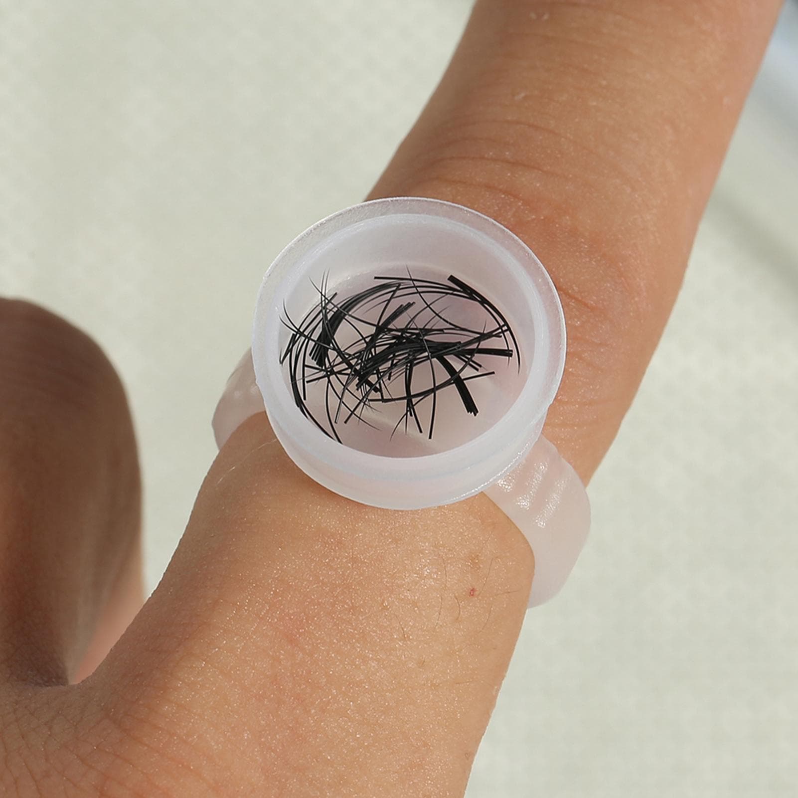 Disposable Eyebrow Tattoo Ink Rings Pigments Holder Container Cup Large Size (500pcs)