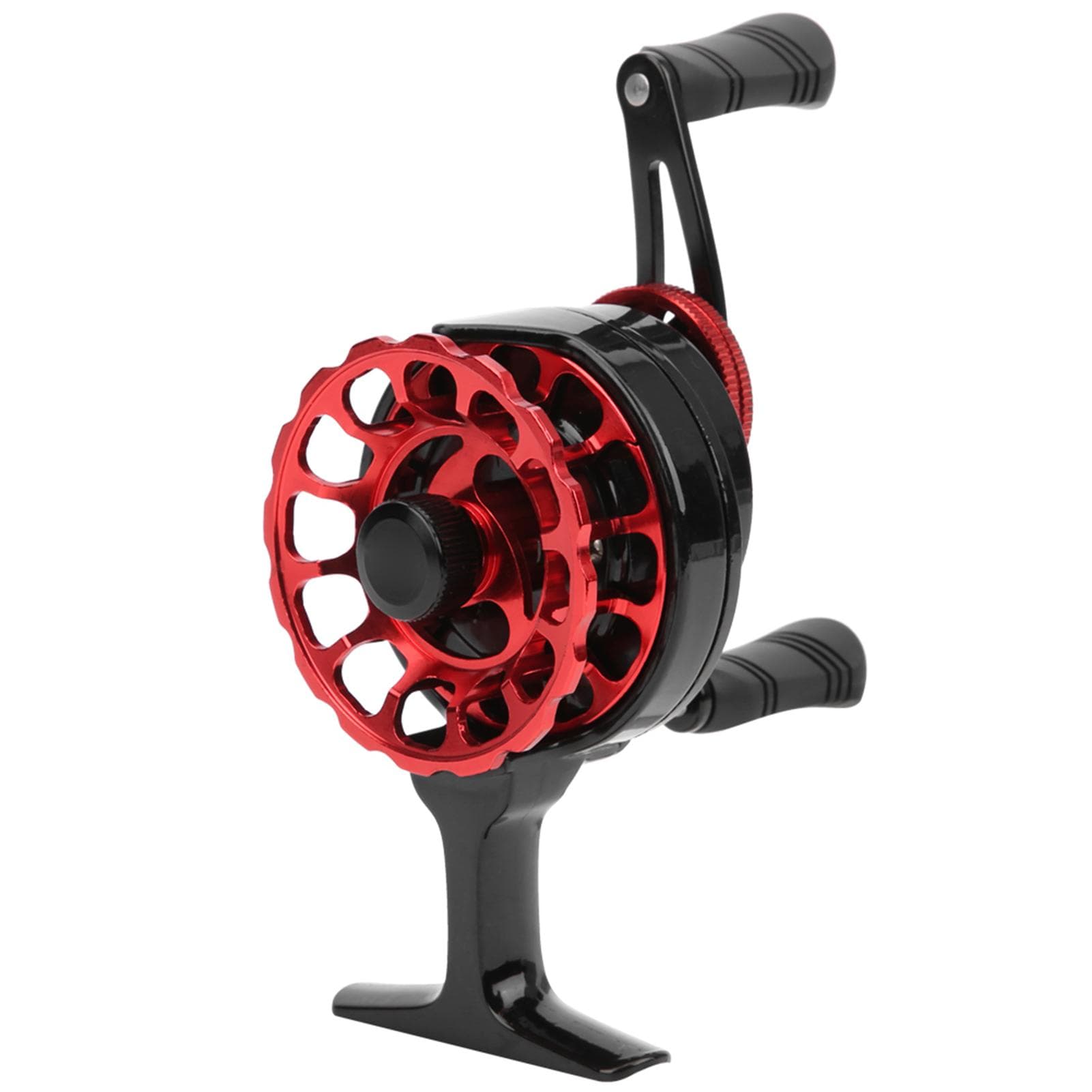 Metal High Foot Raft Wheel with Unloading Force Middle Through Rock Fishing Reel Accessoryleft hand