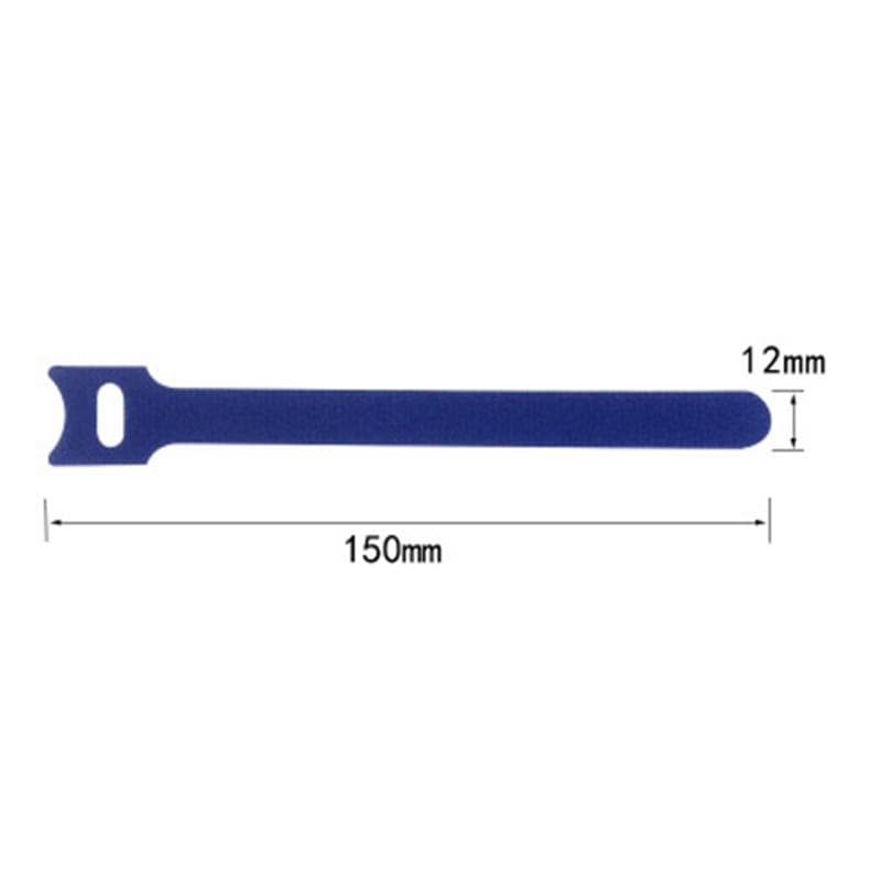 10Pcs Reusable Cord Organizer Keeper Holder, Fastening Cable Ties Straps for Earbud Headphones Phones Wire Wrap Managemen 10 Pcs blue