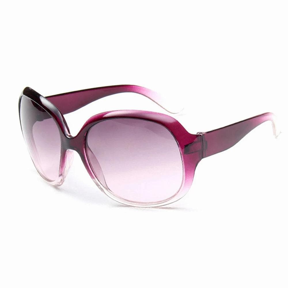 Women Oval Sunglasses Retro Classic Style Fashionable Affordable UV Protection Trendy Accessories As Picture