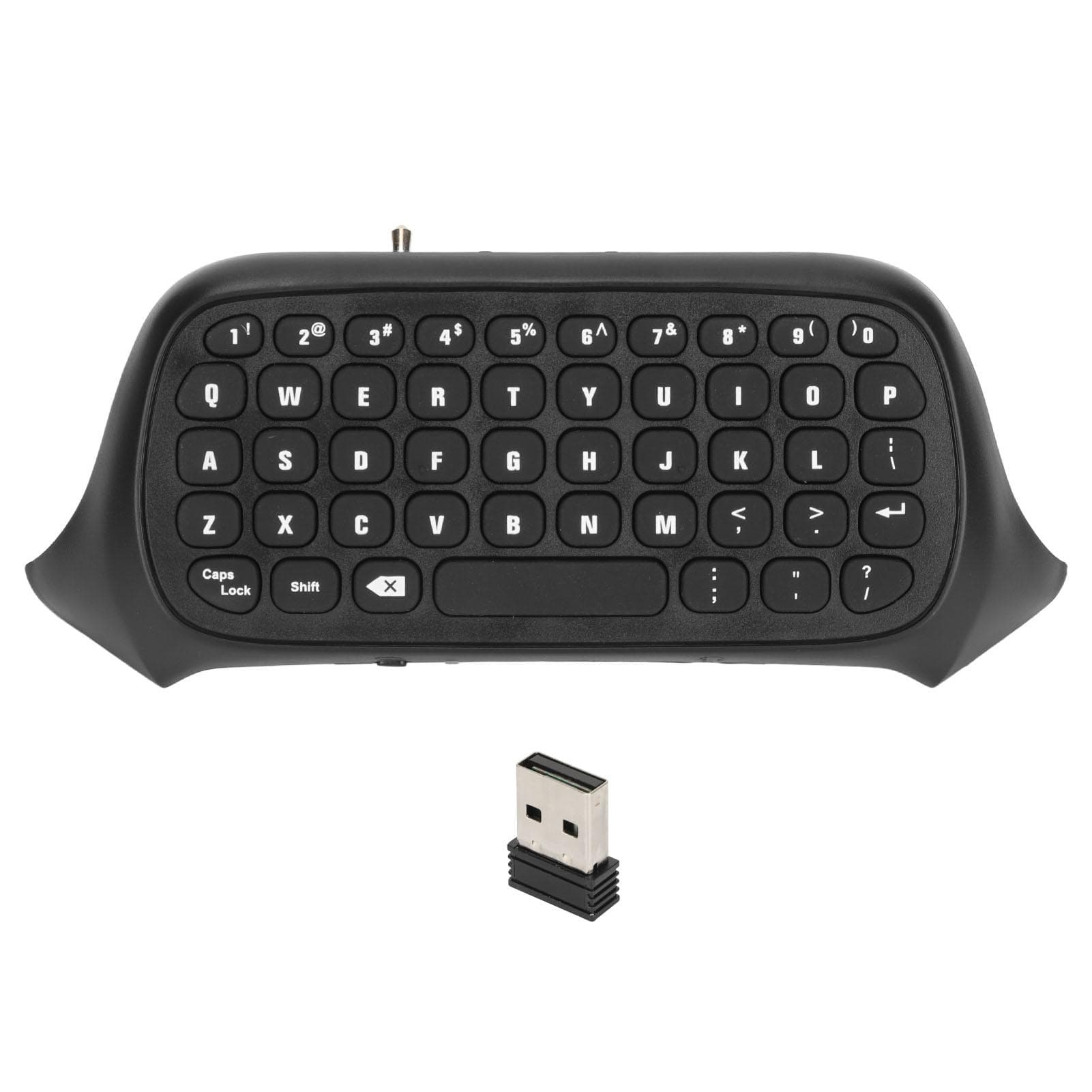 Game Controller Keyboard 2.4Ghz Game Console Keyboard with Sound and Headset Jack for Xbox Series X