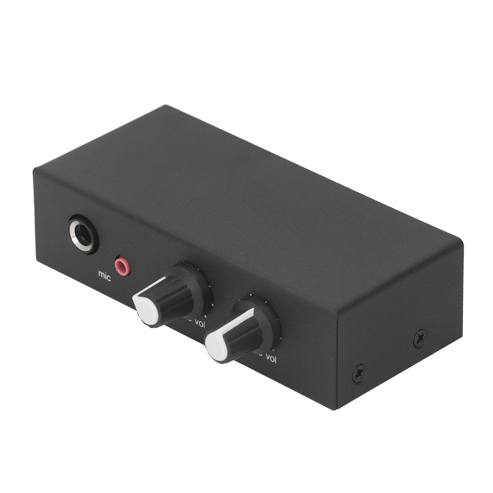 Microphone Music Mixer 6.5mm Dynamic 3.5mm Condenser Amplifier Mic ble Mixer with Independent