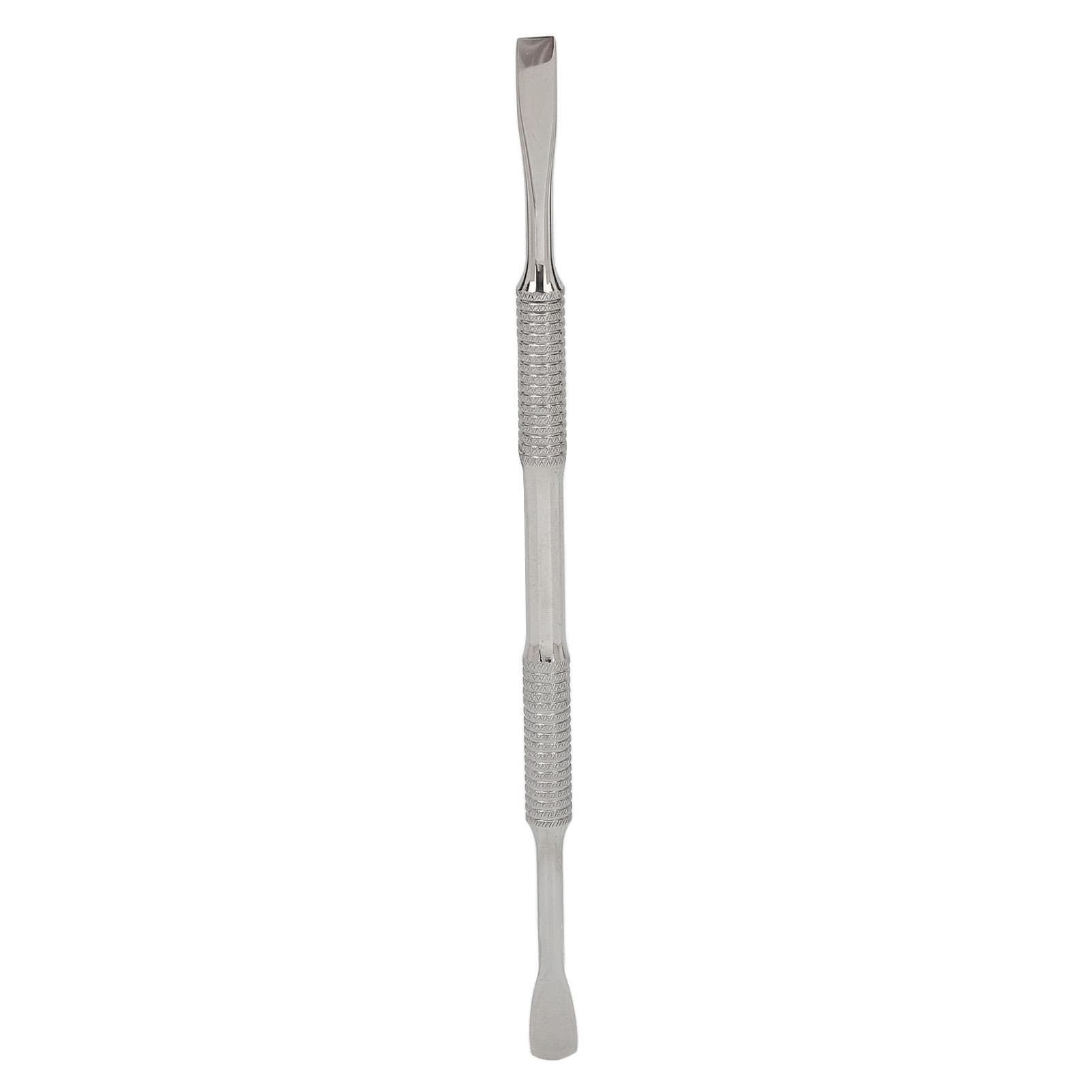 Nail Cuticle Pusher Stainless Steel Double Ended Nail Art Cuticle Remover Manicure Tool