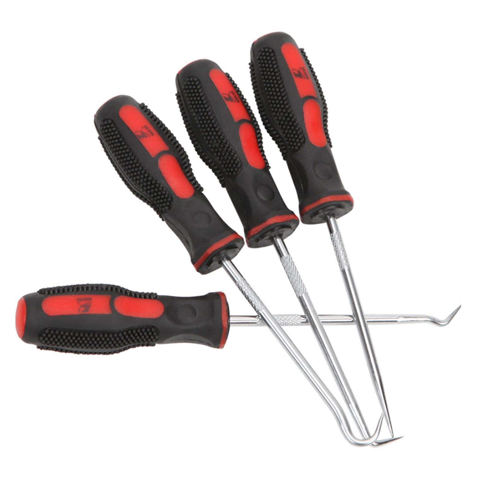 4Pcs Oil Seal Metal Hooks Rubber O-ring Removal Hook Car Screw Driver Hobby Tool 4Pcs