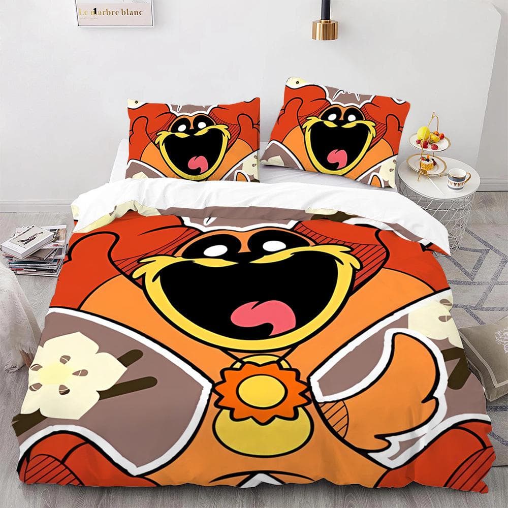 Anime Cartoon S-Smiling Critters Horror Game CATNAP DOGDAY Duvet Cover Sets Printed Bedding Set Double Queen King Size 2/3pcs EU Single135x200cm