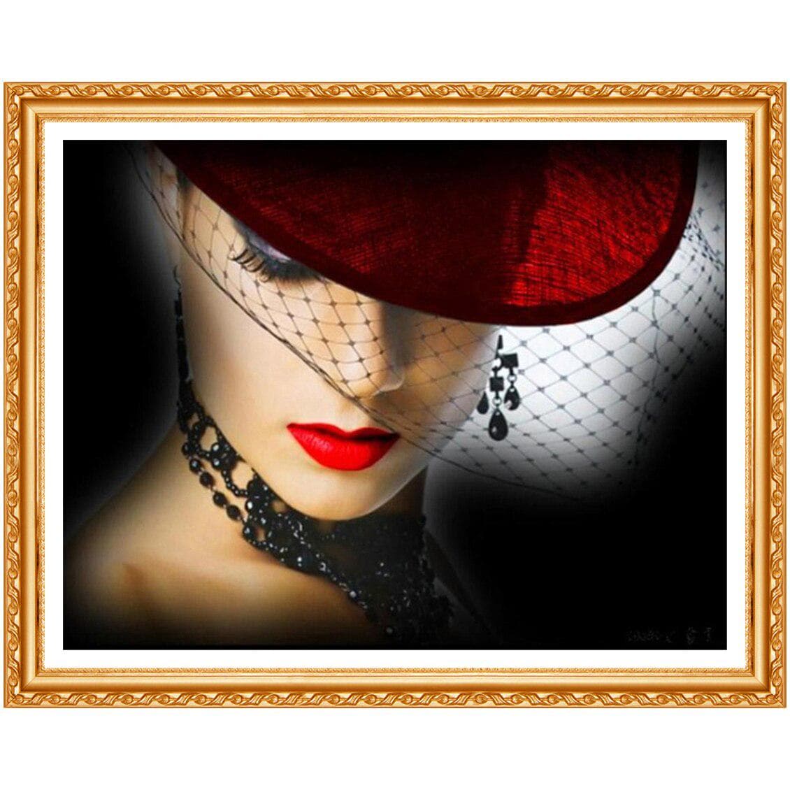 Diamant Painting Diamond Embroidery People 5d Diy Diamond Painting Full Round Daimond Painting 20X30CM