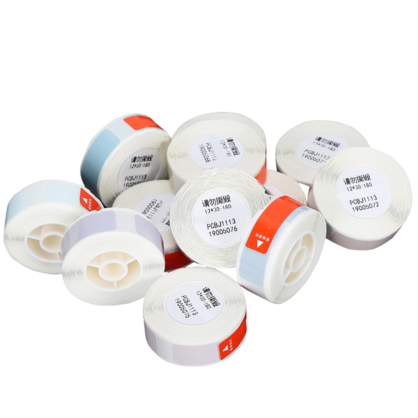 12Pcs Label Paper Adhesive Waterproof Thermal Stickers Coding Machine Price Printing MarkerSpring