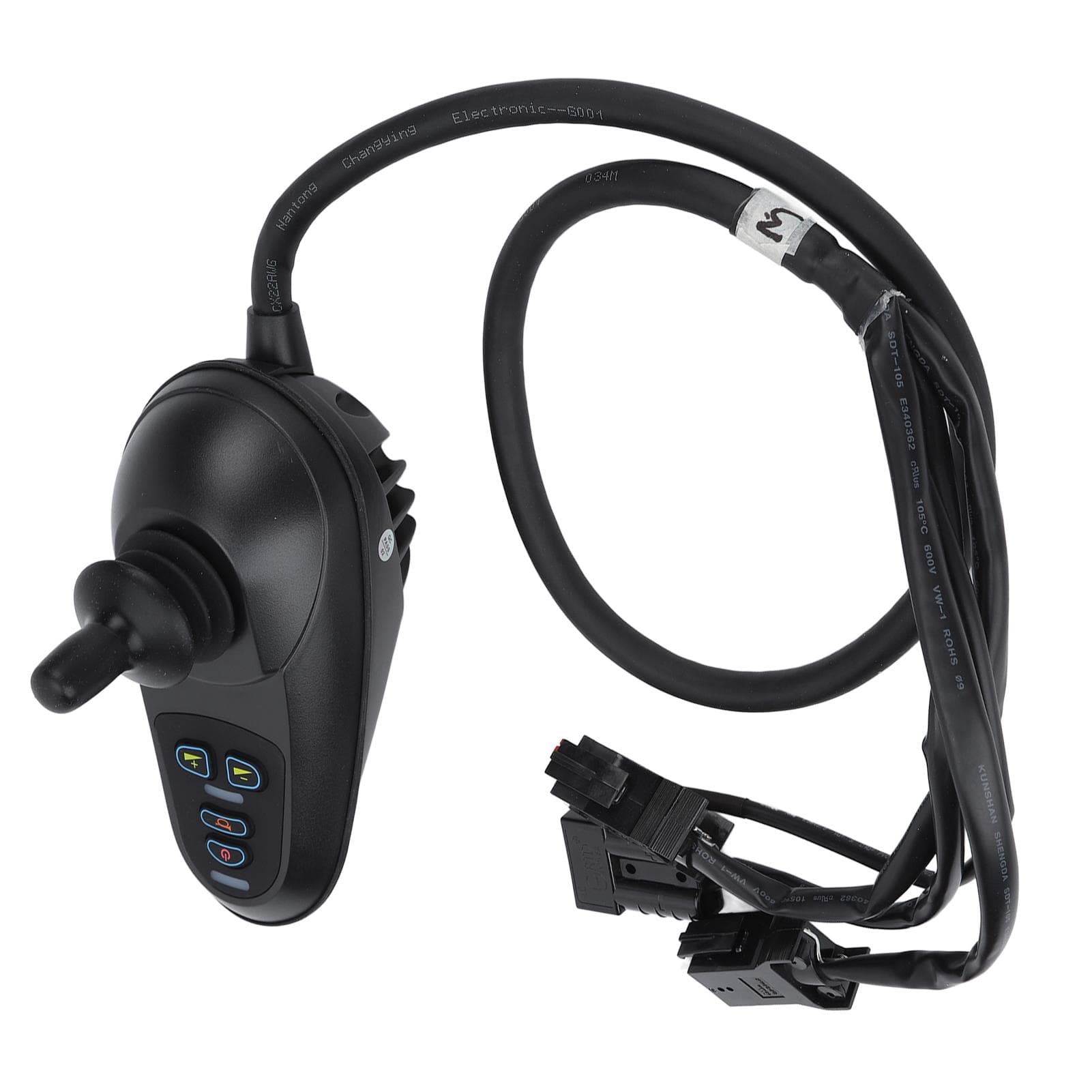 Electric Wheelchair Joystick Controller Remote Control Joystick Controller with Brake for Electric