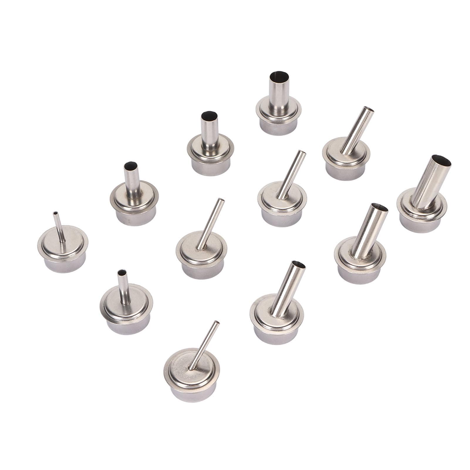 12pcs Heat Gun Nozzles Professional Hot Air Gun Soldering Station Nozzle Tool for 850 850A 852 852D