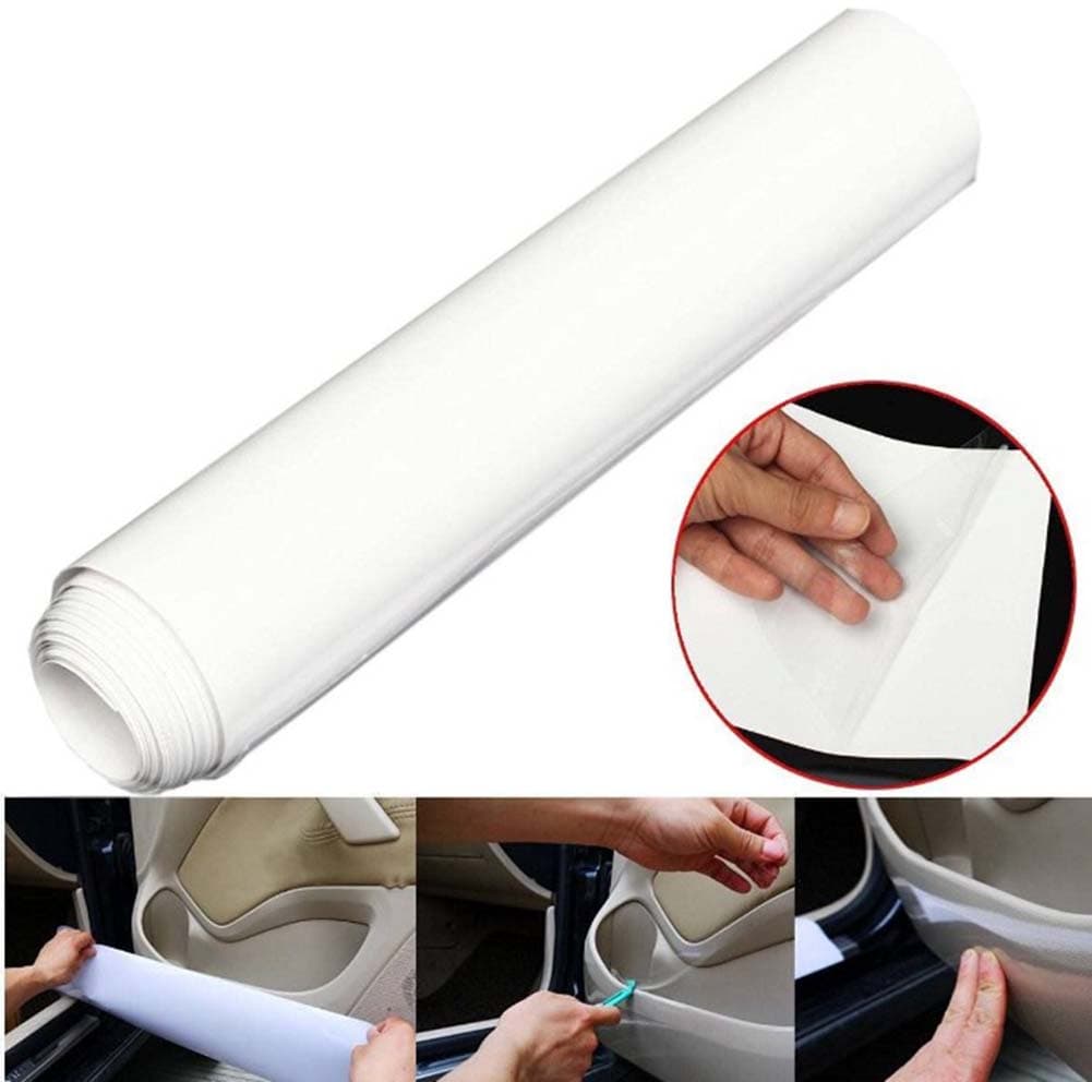 15x150CM Clear Door Sill Or Door Edge Paint Protection Scratch Film Sheet