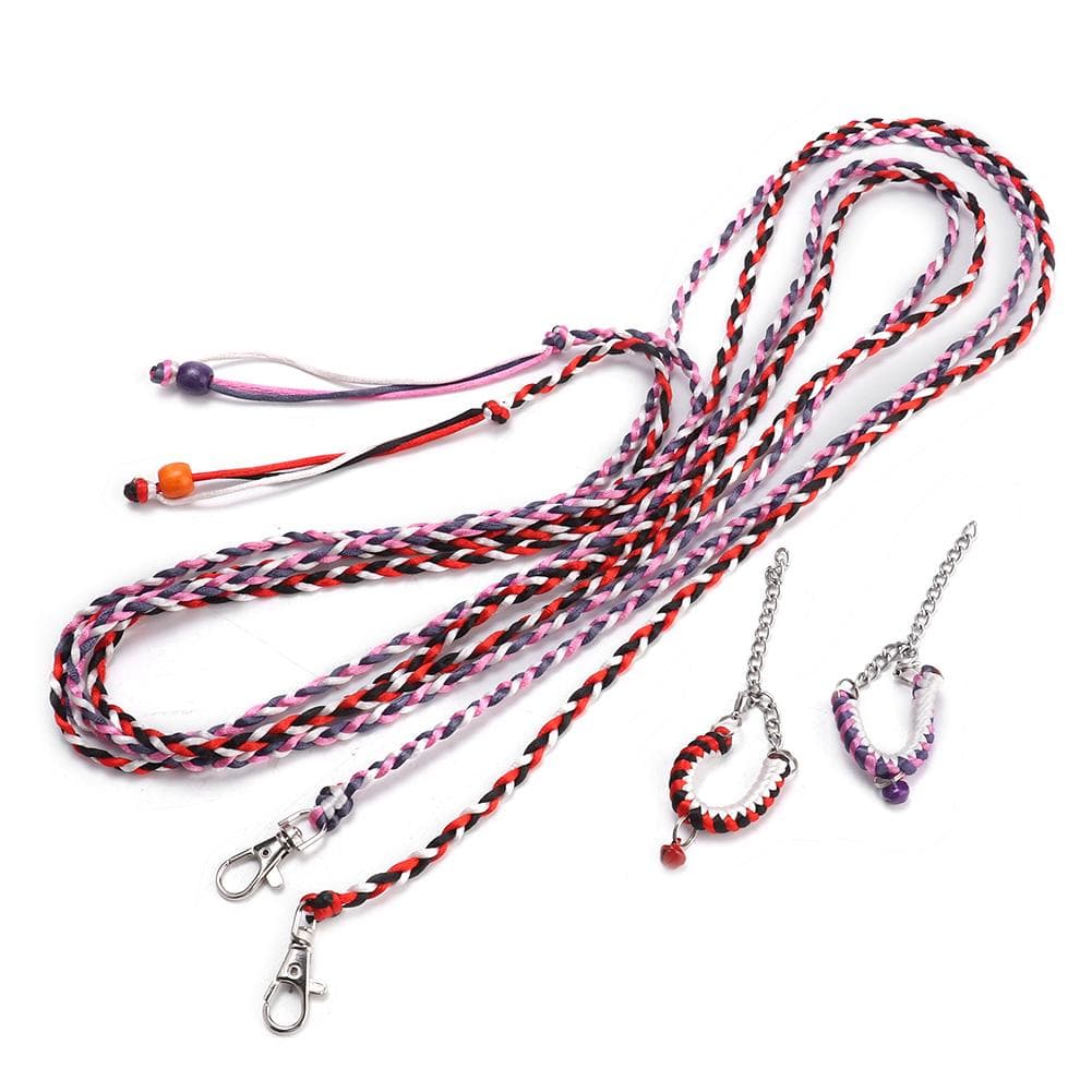 2Pcs Small Pet Squirrel Hamster Guinea Pig Outdoor Leash Walking Training Harness