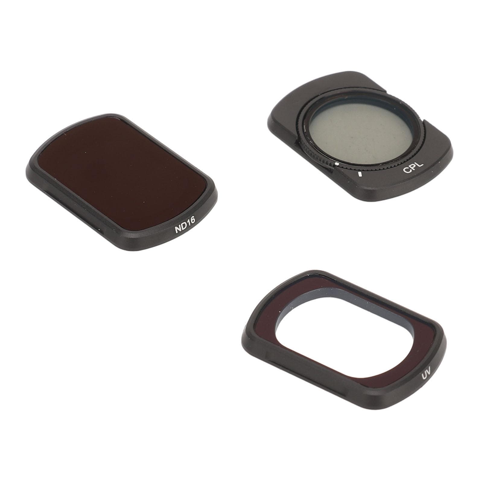 3 Piece ND16 CPL UV Filter Kit Reduce Glare and Reflection Magnetic Drone Camera Lens Filter Set