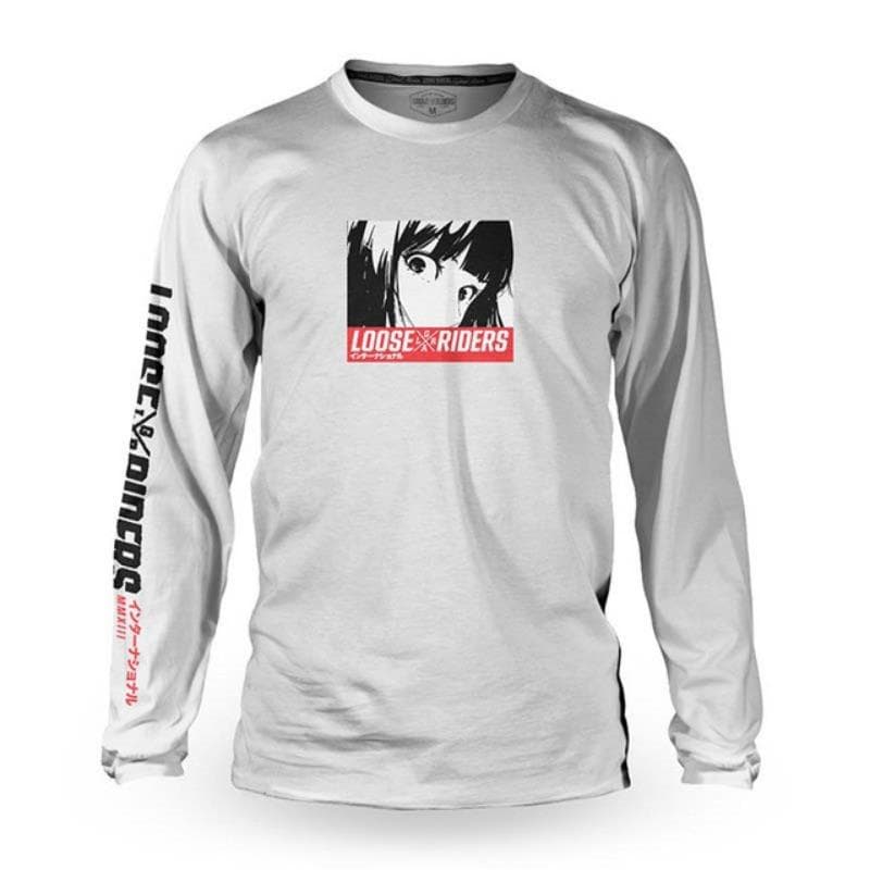 Loose riders Men Technical Jersey Longsleeve Motorcycle DH Cross country tracksuit BMX MTB Mountain bike endurance race shirt 2XL