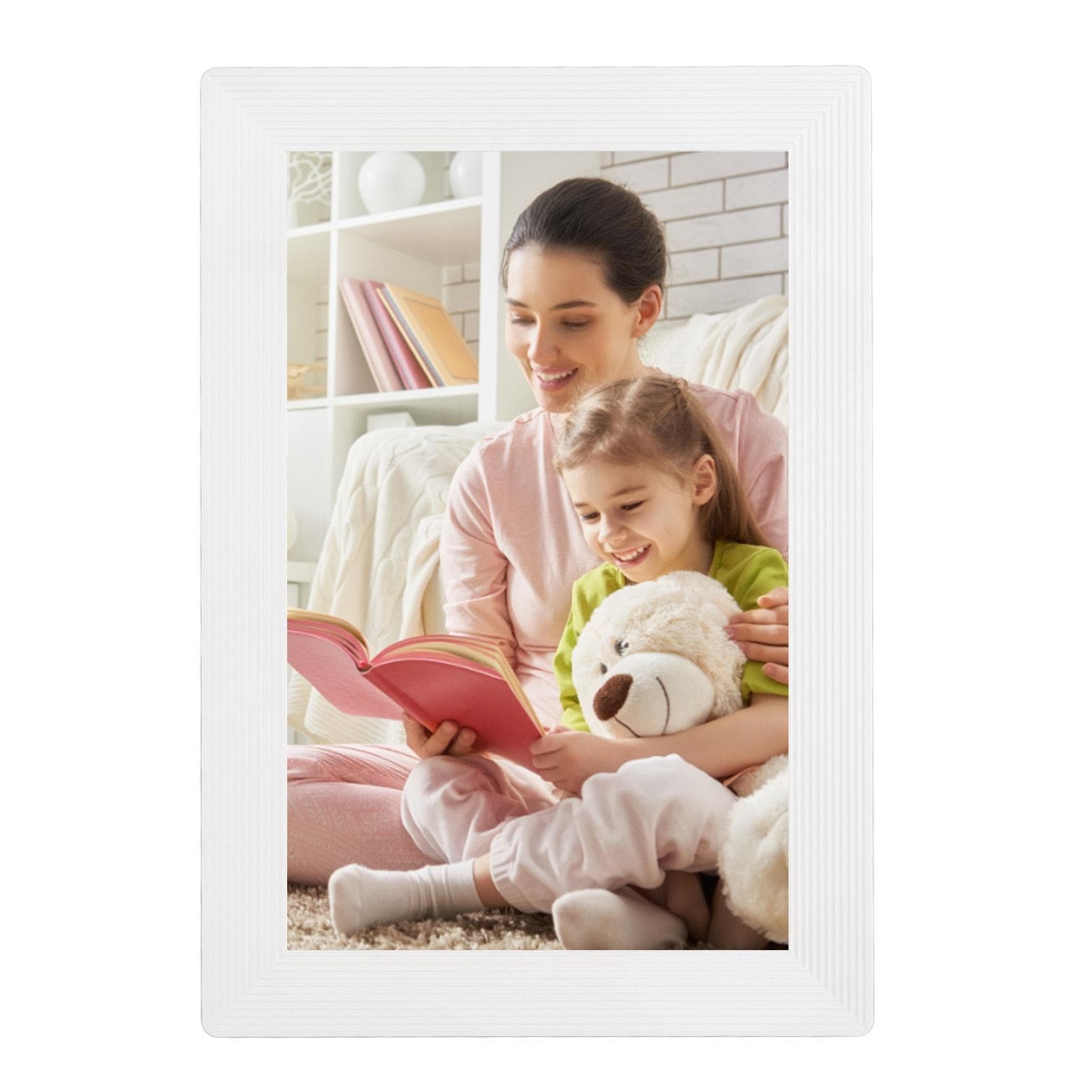 10.1 Inch WiFi Digital Photo Frame High Resolution Type C Interface Electronic Cloud Frame for EU Plug