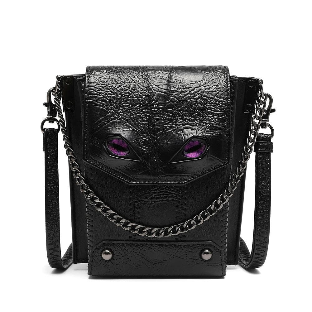 Women's Bags, European and American Punk, Niche Women's Single-shoulder Crossbody Bags, Gothic Small Bags