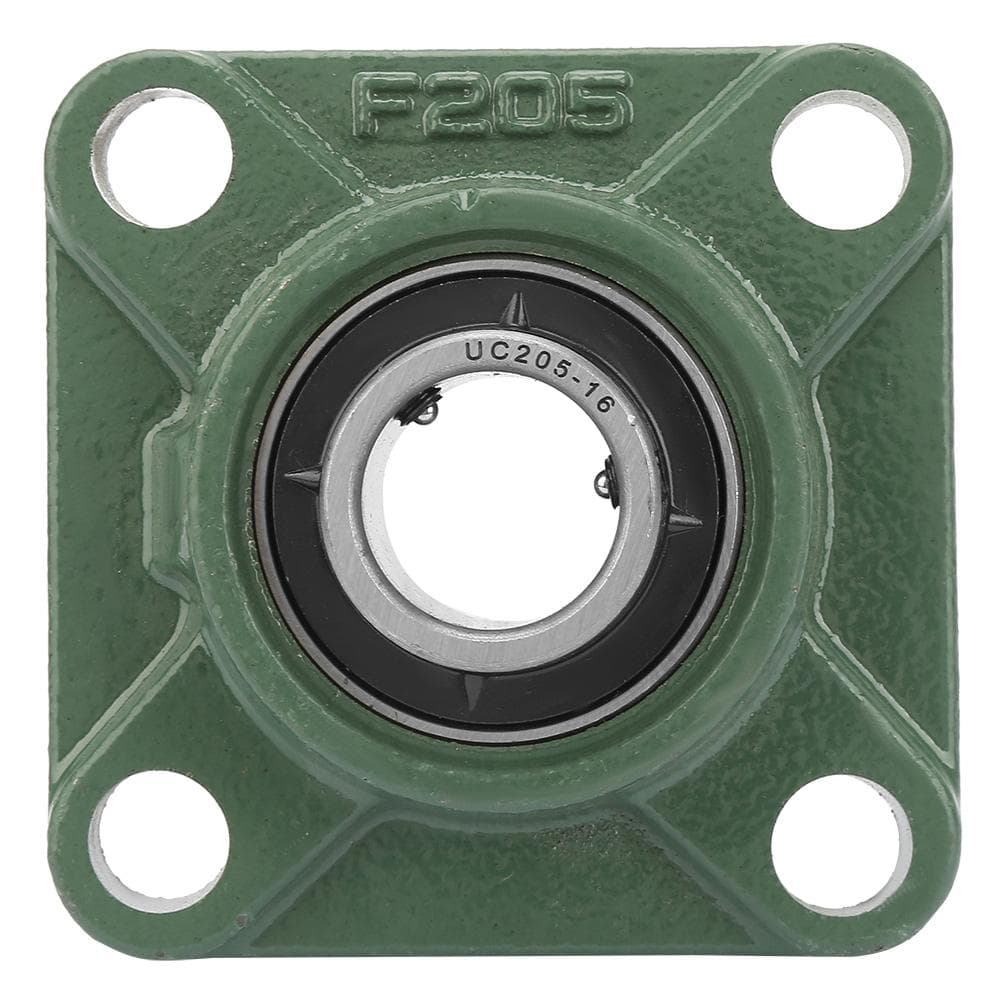 UCF20520516 30mm25.4mm Pillow Block Square Bearing with Solid Base 4 Mounted Holes(25.4mm)
