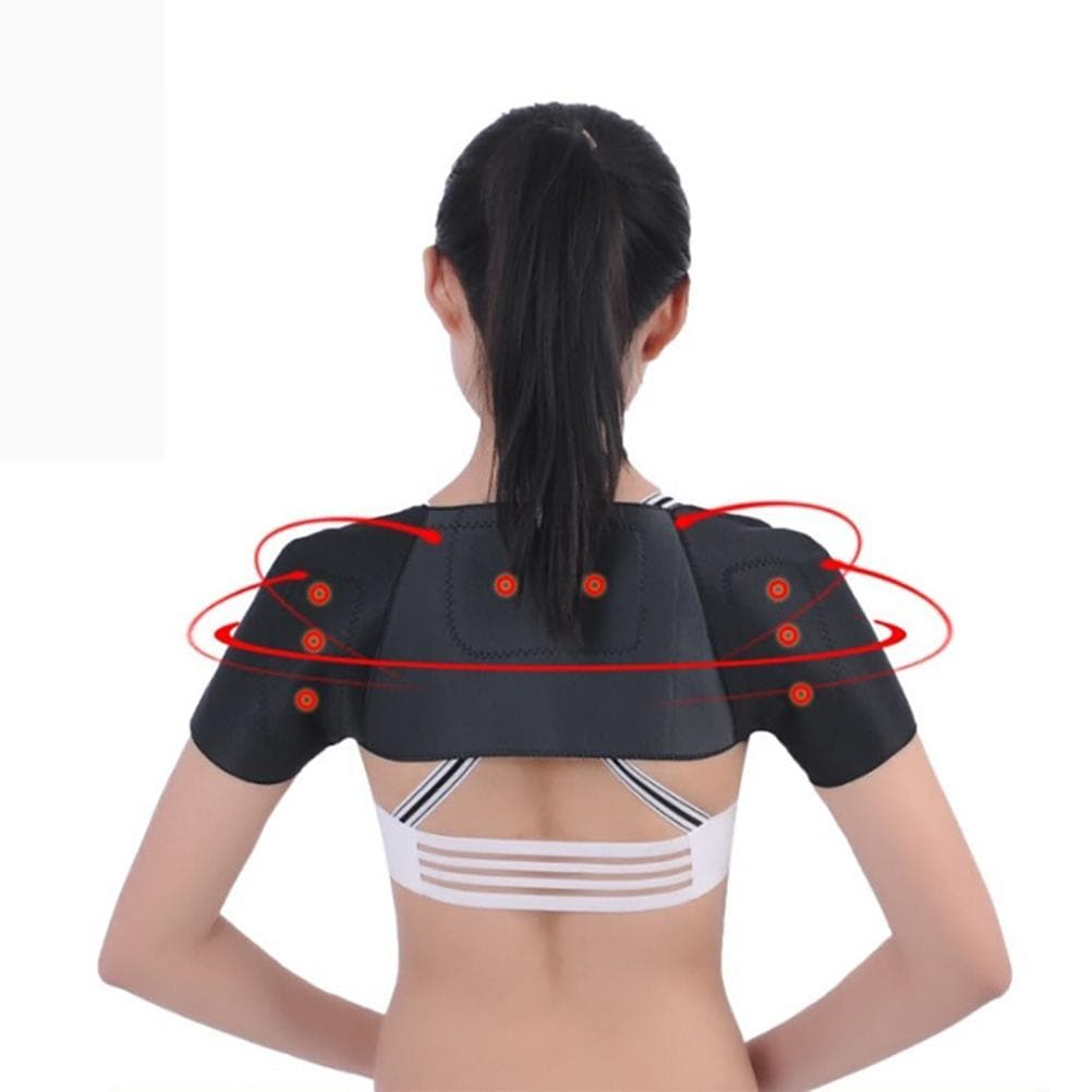 Self Heating Shoulder Pads Protector Heat Therapy Pad Body Muscle Pain Relief Health Care Belt