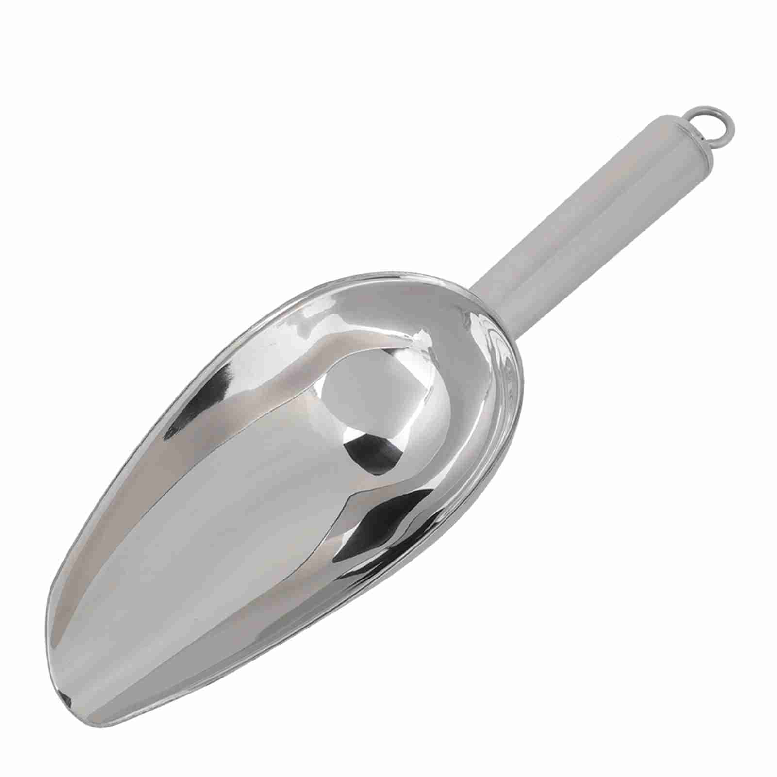 1PC Stainless Steel Multifunctional Ice Food Scoop Coffee Beans Dried Fruit Shovel(24oz)