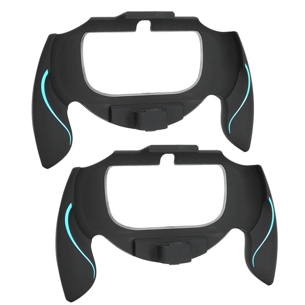 2Pcs Game Machine Curved Handle Grip Cover for Sony PSV1000 Game Console for PSVITAblue blue