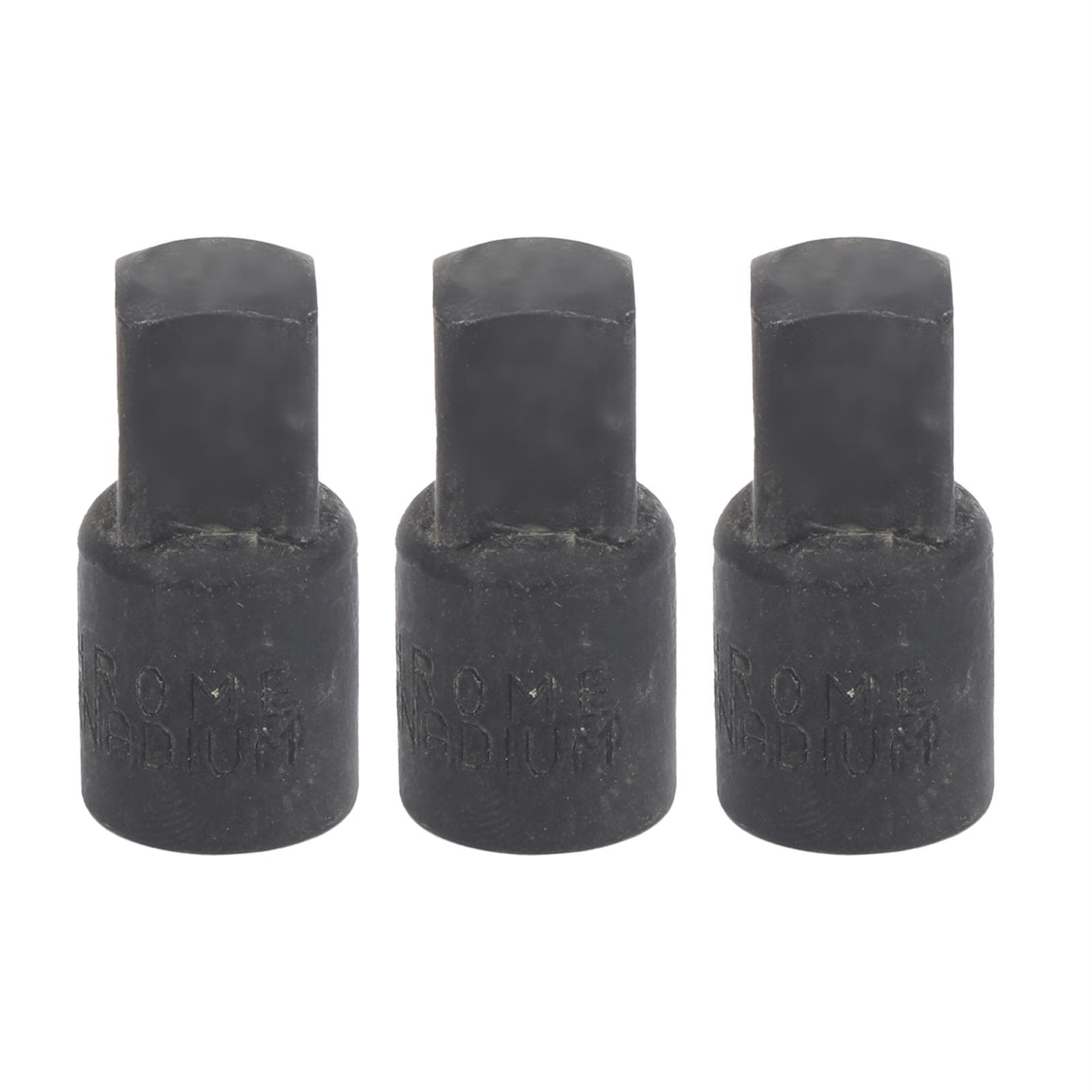 3Pcs Socket Adapter 38 to 12 Ratchet Wrench Converter High Carbon Steel Conversion Tool