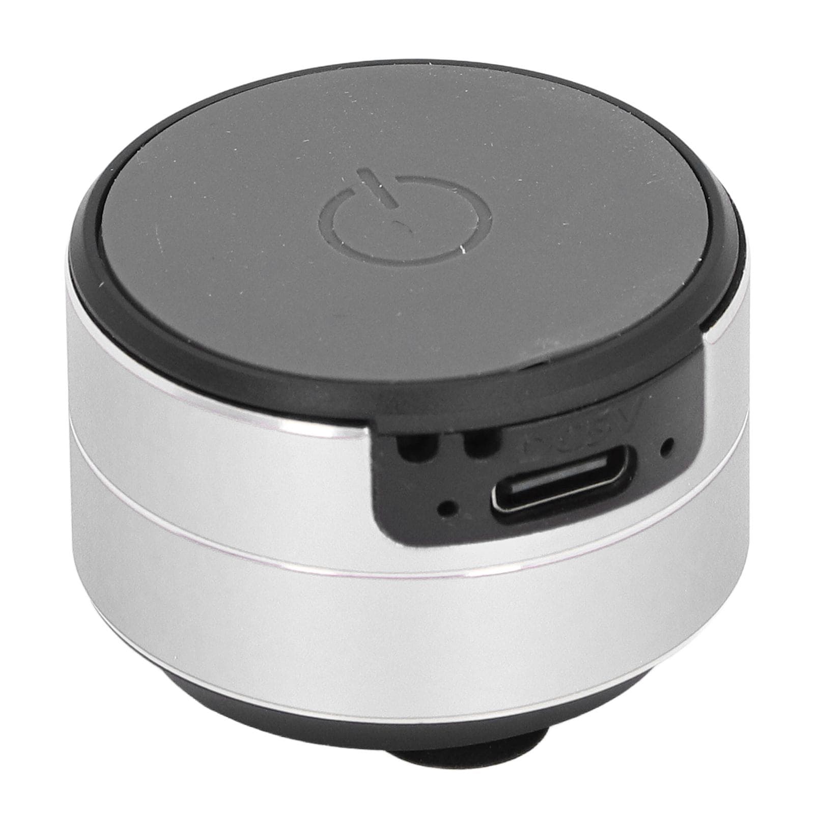 3W 4 Ohm 5V Wireless Bone Conduction Speaker BT5.3 Stereo Speaker with Suction Cup for Kitchen silver