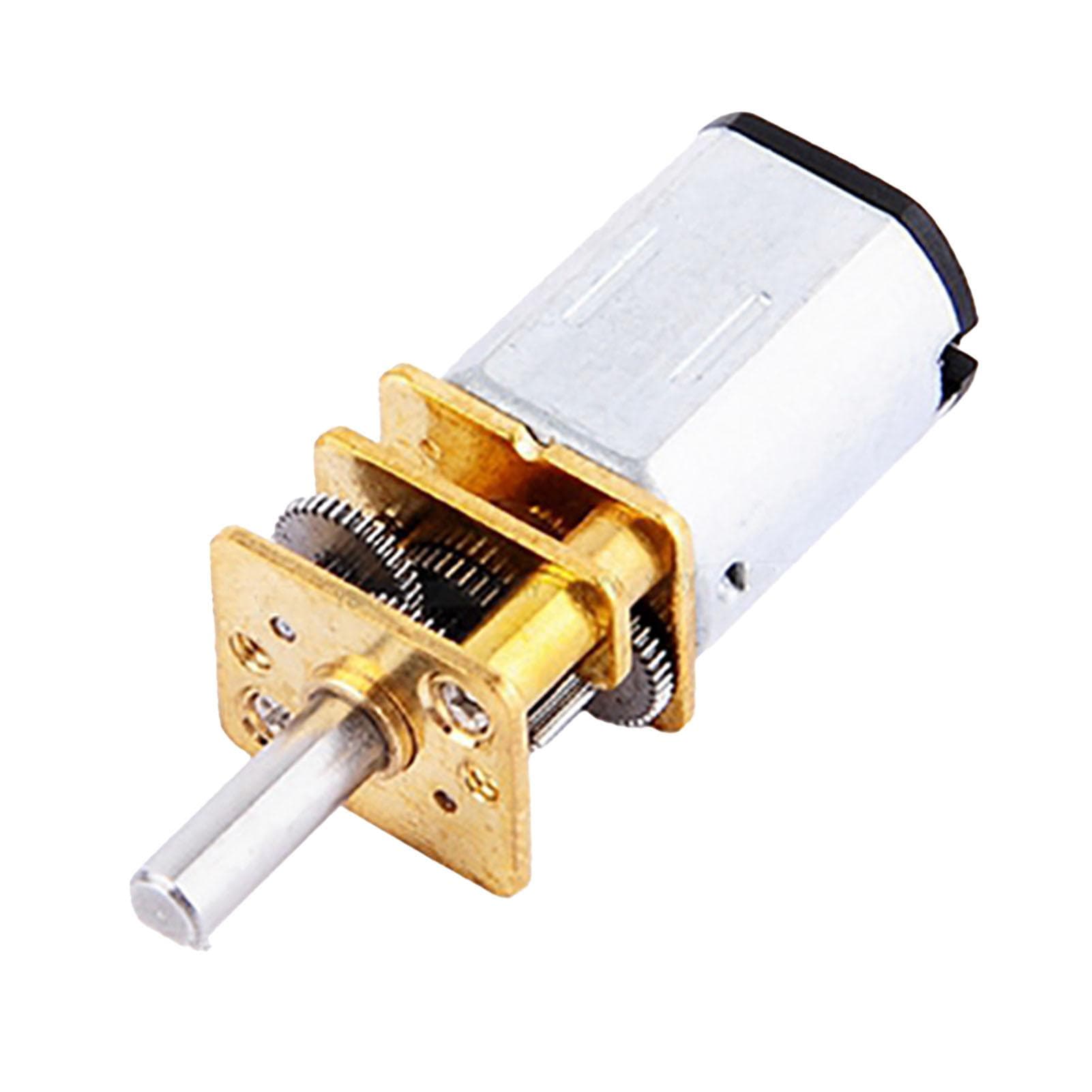 New N20 DC3V 6V 12V 502000RPM Speed Reduction Gear DC Motor with Metal Gearbox